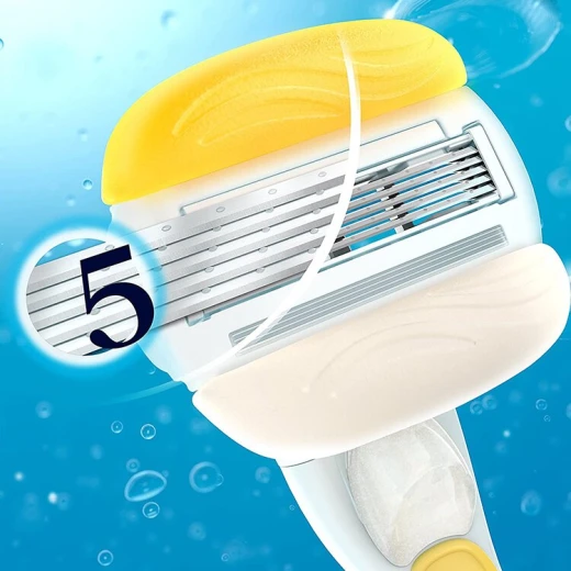 شفرات حلاقة  للنساء فينوس 5 شفرات بأربع قطع من جيليت - جيليت - Image 2