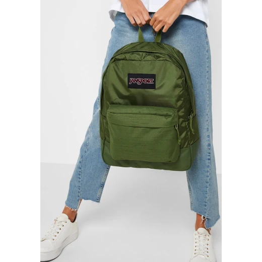 JanSport Black Label Superbreak Backpack, New Olive - جان سبورت - Image 2