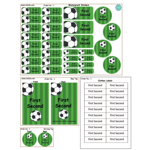 Tob3a Nursery Package, Football Tob3a Nursery Package, Football