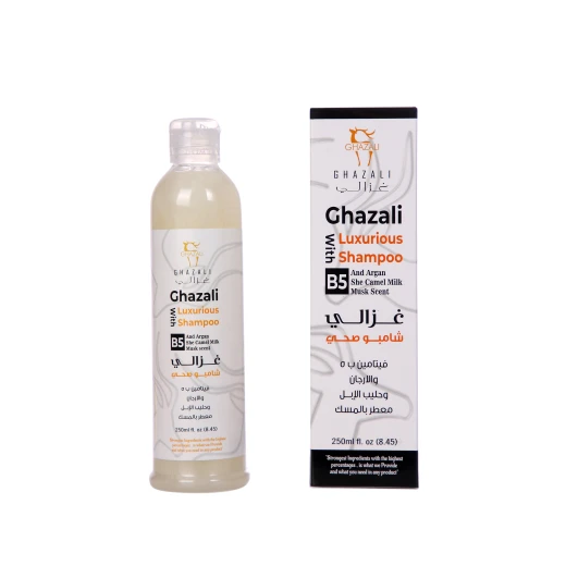 شامبو للشعر بعطر المسك من الغزالي, 250 مل