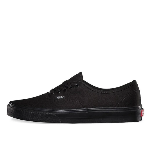 Vans Black Authentic Canvas Trainers Size 37 - فانز - Image 2