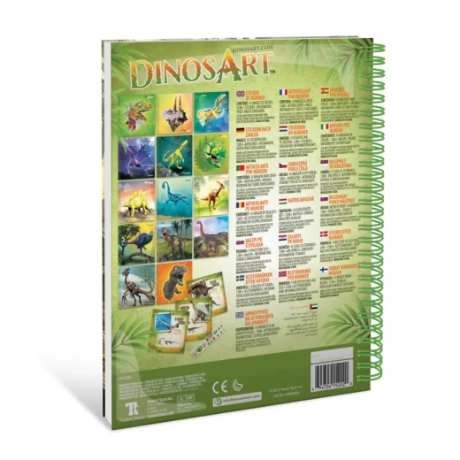 ملصق كتاب إبداعي حسب الرقم من دينوس آرت - دينوس آرت - Image 5