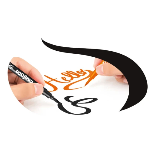 اقلام تلوين ماركر بفرشاة عريضة من كاريوكا ، 20 لون - كاريوكا - Image 2