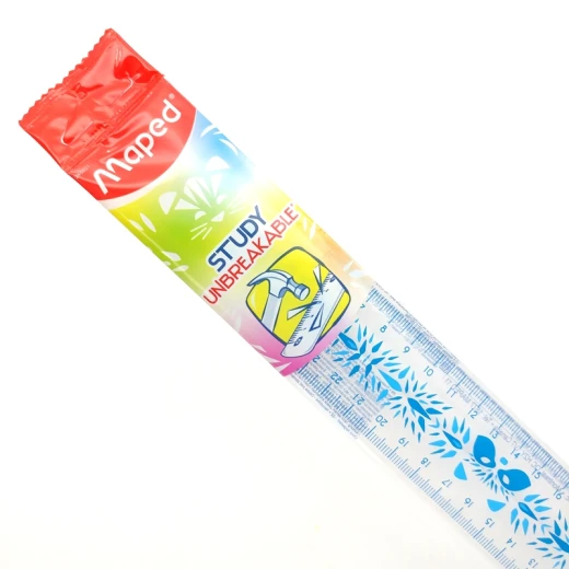 Maped Fancy Anti-breaking Ruler 30 Cm, Assortment - Maped - Image 3