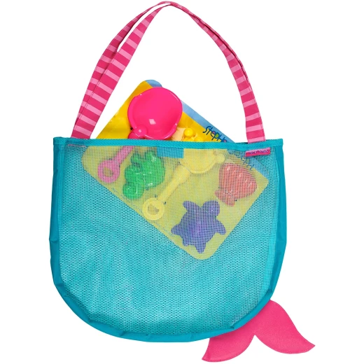 Stephen Joseph Beach Totes with Sand Toy Play Set, Mermaid - Stephen Joseph - Image 2