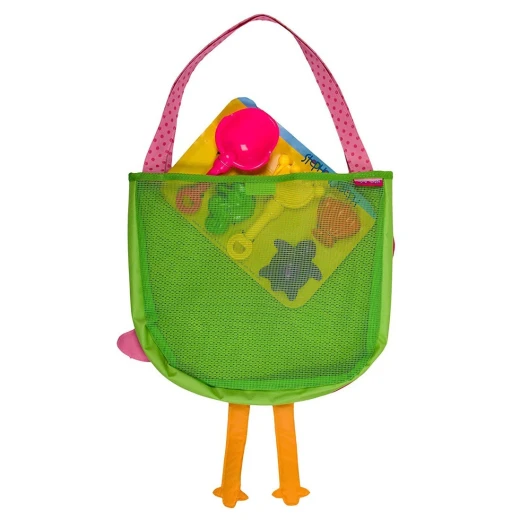 Stephen Joseph Beach Totes with Sand Toy Play Set, Flamingo - Stephen Joseph - Image 2