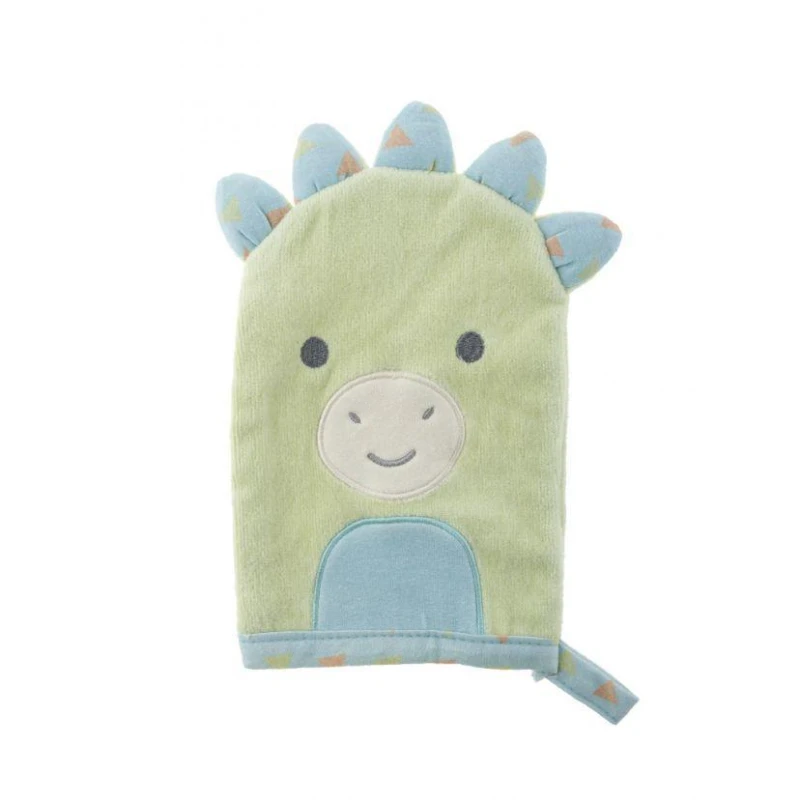 Stephen Joseph Bath Mitt Dino - Stephen Joseph