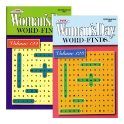 KAPPA Woman's Day Word Finds Puzzle Book Digest Size Brain Teasers for Adults & Kids