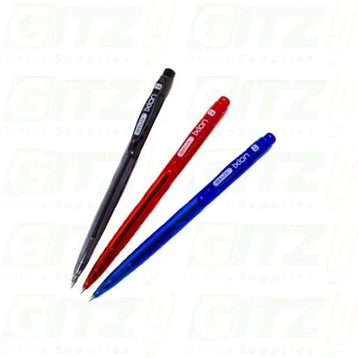 Bazic Ixion Retractable Pen, Assorted Color, 5 Pens - Bazic - Image 2