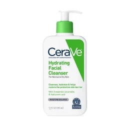 CeraVe Hydrating Facial Cleanser, For Normal To Dry Skin, 355 Ml