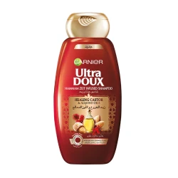 Garnier Ultra Doux Healing Castor And Almond Oil Shampoo, 400 Ml
