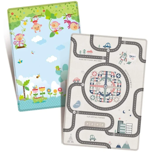 Double Sided Foldable Baby Play Mat Double Sided Foldable Baby Play Mat
