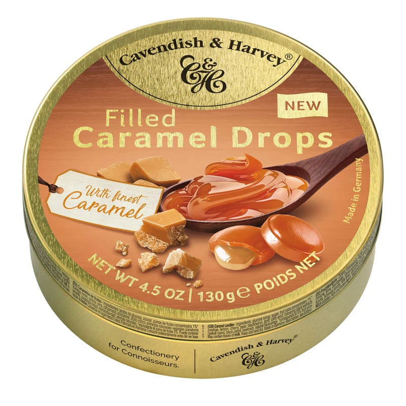 قطعة حلوى مع حشوة الكاراميل من كافنديش اند هارفي، 130 غم - كافنديش اند هارفي