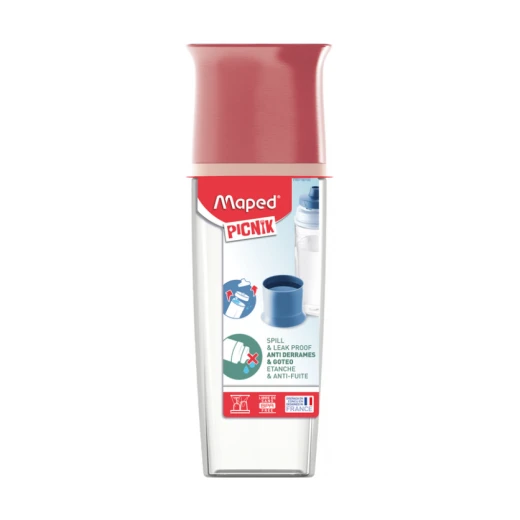 Maped Adults Water Bottle Red 500ml Maped Adults Water Bottle Red 500ml