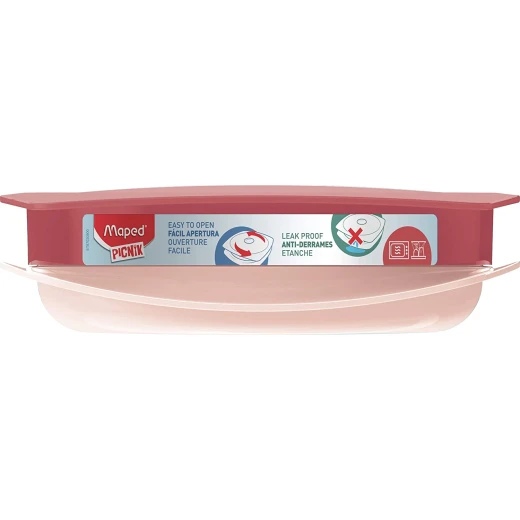 Maped Lunch Plate for Adult Pink 900ml - Maped - Image 4
