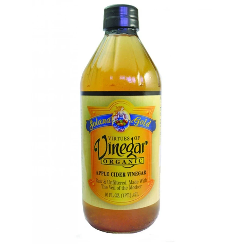 Solana Gold Organic Unfiltered Apple Cider Vinegar ( 0.47l ) - Solana Gold