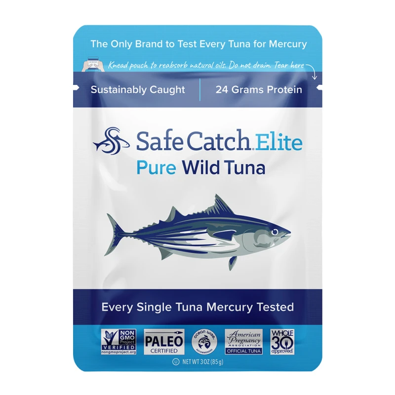 Safe Catch Elite Pouch Wild Tuna ( 85g ) - Safe Catch