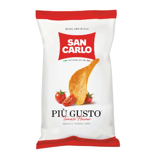 San Carlo Tomato Flavor Potato Chips (50g) San Carlo Tomato Flavor Potato Chips (50g)
