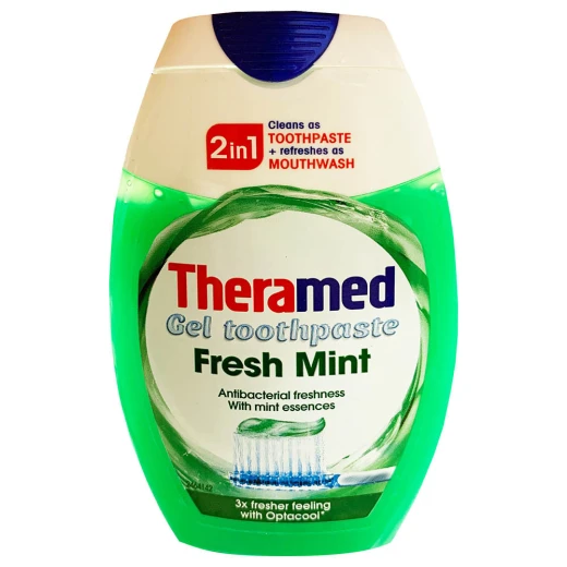 معجون أسنان جل بالنعناع من ثيراميد ، 75 مل معجون أسنان جل بالنعناع من ثيراميد ، 75 مل