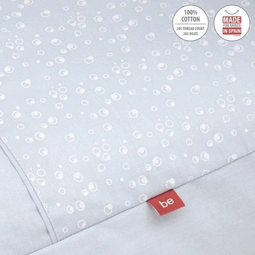 Cambrass Bedding Set, Grey Blue Color, 2 Pieces - Cambrass - Image 2