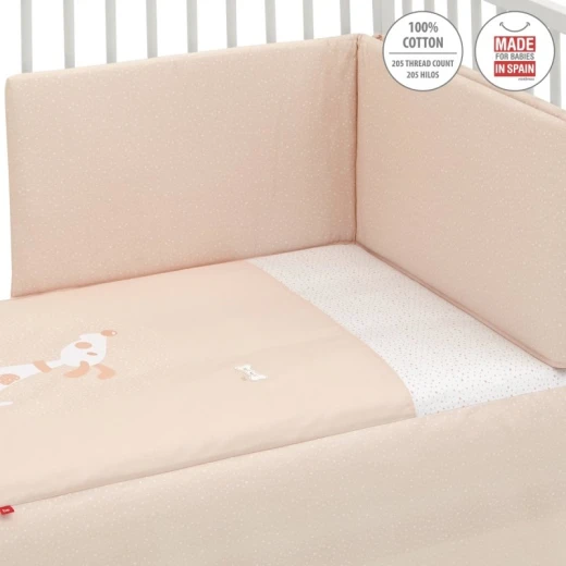 Cambrass Bedding Set, Peach Color, 2 Pieces - Cambrass - Image 4