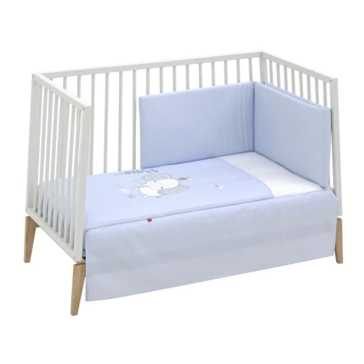 Cambrass Bedding Set, Light Blue Color, 2 Pieces Cambrass Bedding Set, Light Blue Color, 2 Pieces