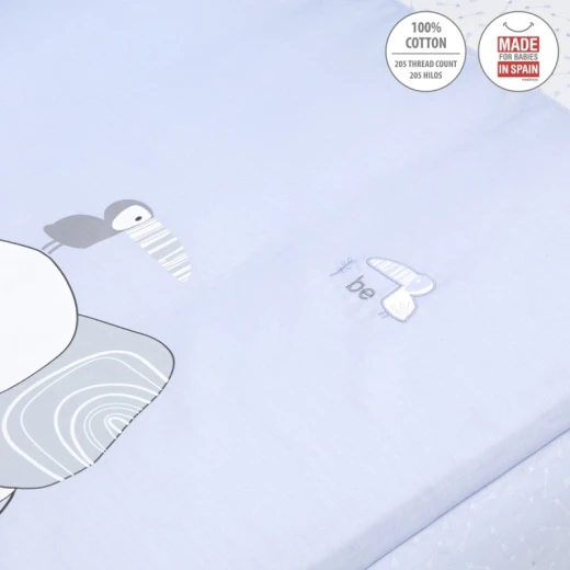 Cambrass Bedding Set, Light Blue Color, 2 Pieces - Cambrass - Image 4