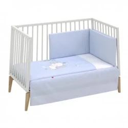 Cambrass Bedspread With Bed ,Blue ,Set Of 2 Pieces  ,70 X 140 X 3 Cm