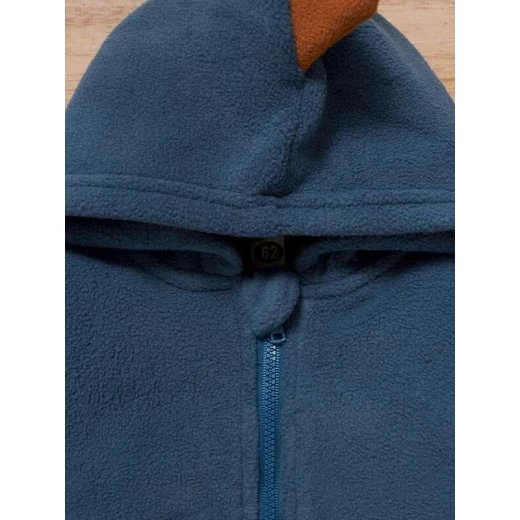 جمبسوت نوم للأطفال الرضع ثلاثي الأبعاد بسحاب مزود بغطاء للرأس  لعمر 9- 12 أشهر - Image 2