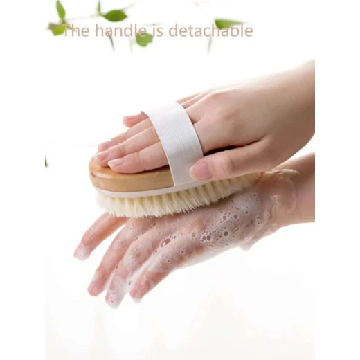 قطعة فرشاة حمام بمقبض طويل - Image 3