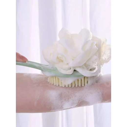 قطعة فرشاة حمام 2 في 1 لون عشوائي - Image 3