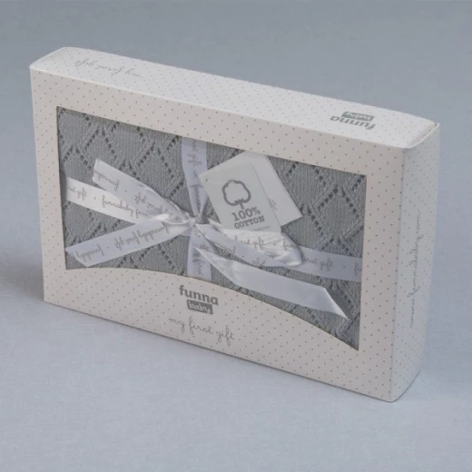 Funna baby blanket grey - Funna Baby - Image 3