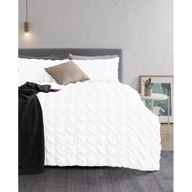Nova Home Comforter ,3pcs, Twin, White,Microfiber - Nova Home