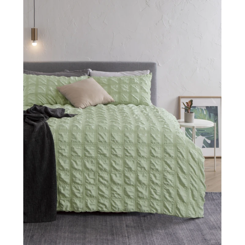 Nova Home Comforter Twin Microfiber Green 3pcs - Nova Home