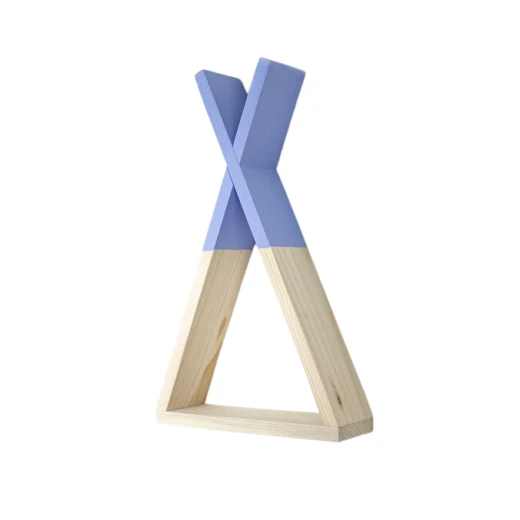 Wooden Wall Shelf,Blue Wooden Wall Shelf,Blue