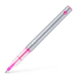 Faber-Castell Free Ink Rollerball, 0.7 Mm, Pink
