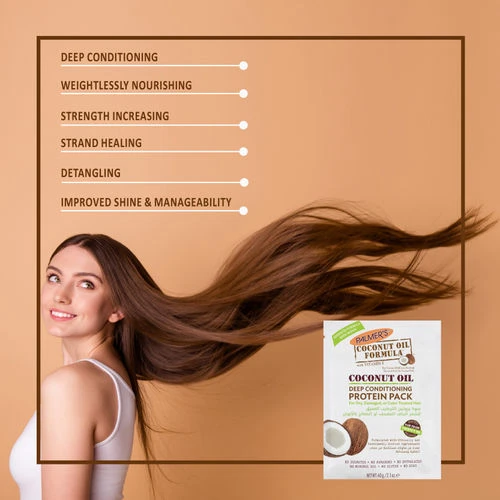 Palmer's Coconut Oil Formula Deep Conditioning Protein Pack, 60 g - Palmer's - Image 2