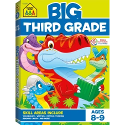 School Zone Big Third Grade Workbook