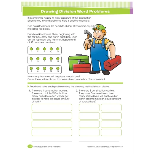 School Zone Big Third Grade Workbook - School Zone - Image 3