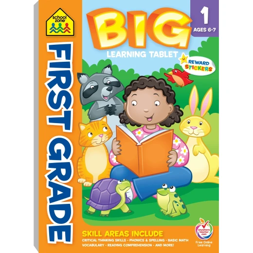 كتاب عمل لوحي تعليمي كبير للصف الأول من سكول زون كتاب عمل لوحي تعليمي كبير للصف الأول من سكول زون