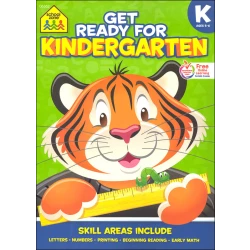 School Zone Book: Get Ready for Kindergarten Workbook
