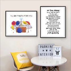 Italbaby Wall Poster Funny Friends
