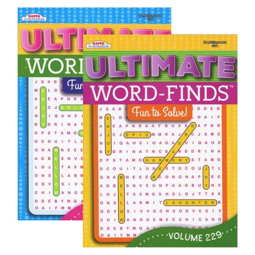 Kappa Ultimate Word Finds Puzzle Book Brain Teasers for All Ages Fun Activities - Kappa - Image 3