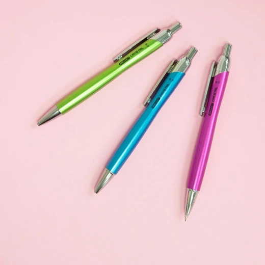 Bazic Crystal 0.7 Mm Mechanical Pencil ,Set Of 3 - Bazic - Image 3