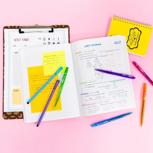 Bazic Stripes Composition Book , Assorted Colors - Bazic - Image 3