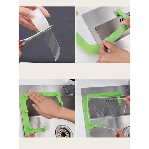 شبكة تصفية حوض المطبخ مع رف - Image 7