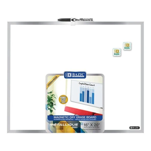 Bazic Aluminium Framed Magnetic Dry Erase Board - Bazic - Image 3