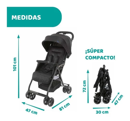 Chicco Buggy OHlalà 3 - Jet Black - Chicco - Image 5