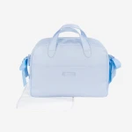 Pasito A Pasito Blue Bow Diaper Bag With Changing Mat - 51 X 30 X 15cm - Pasito a Pasito