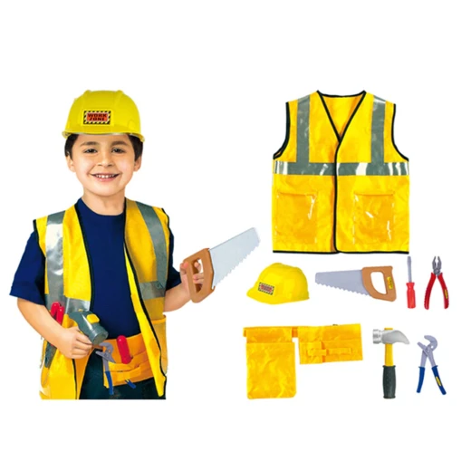 زي هالوين بتصميم المهندس ، مقاس موحد لعمر 3-6 سنوات زي هالوين بتصميم المهندس ، مقاس موحد لعمر 3-6 سنوات